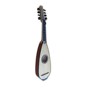 Medieval Mandolino Handmade