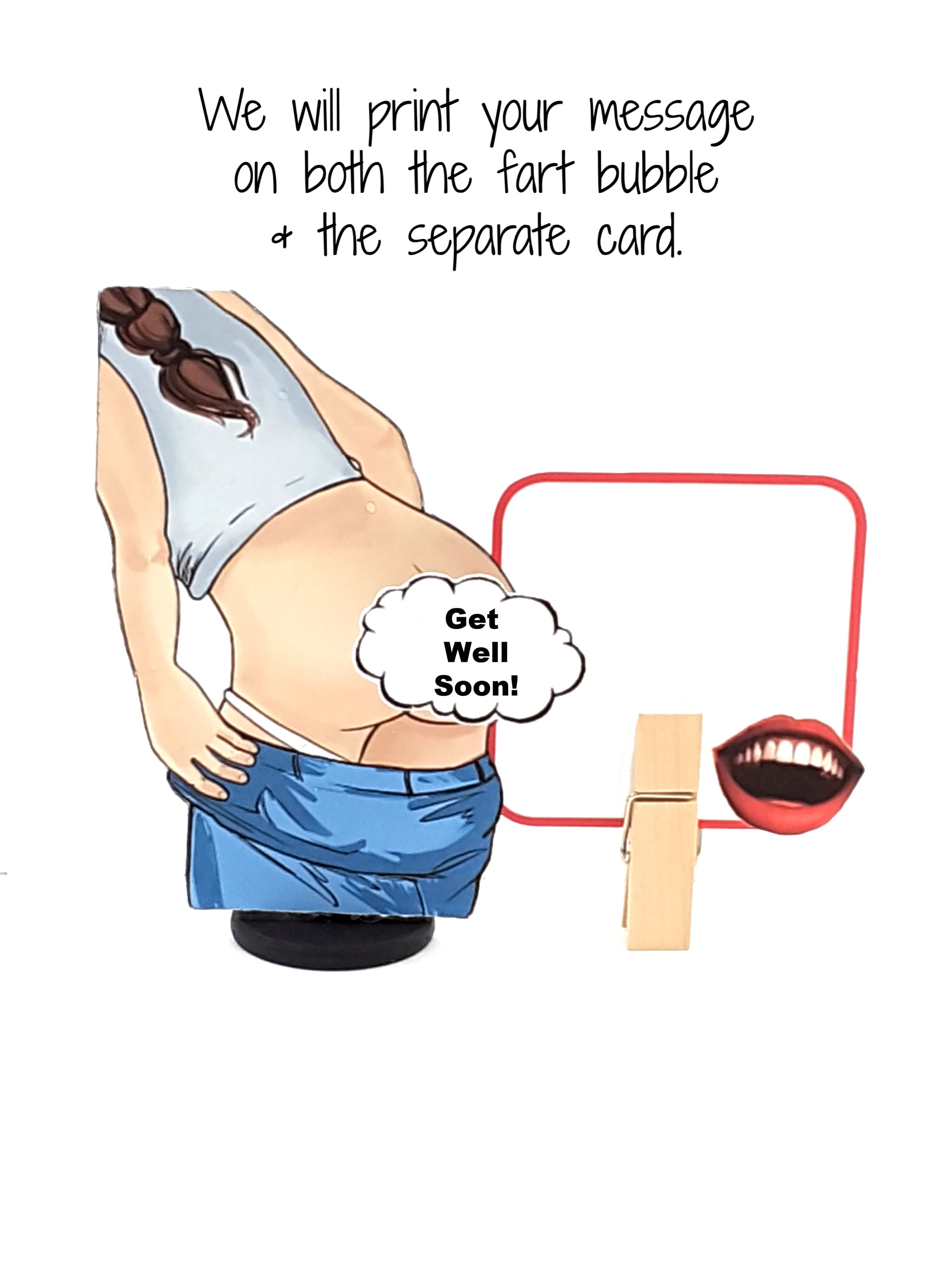 Women face farting