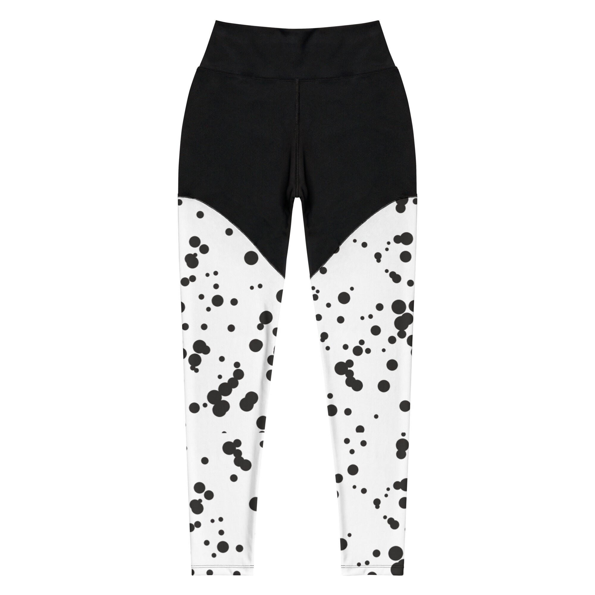Ink Splatter Compression Leggings 