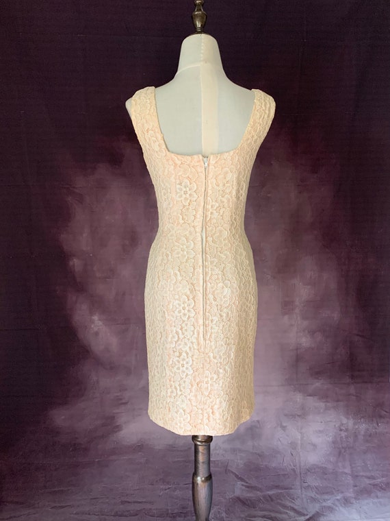 Vintage 1950s Suzy Perette Lace Wiggle Dress - image 2