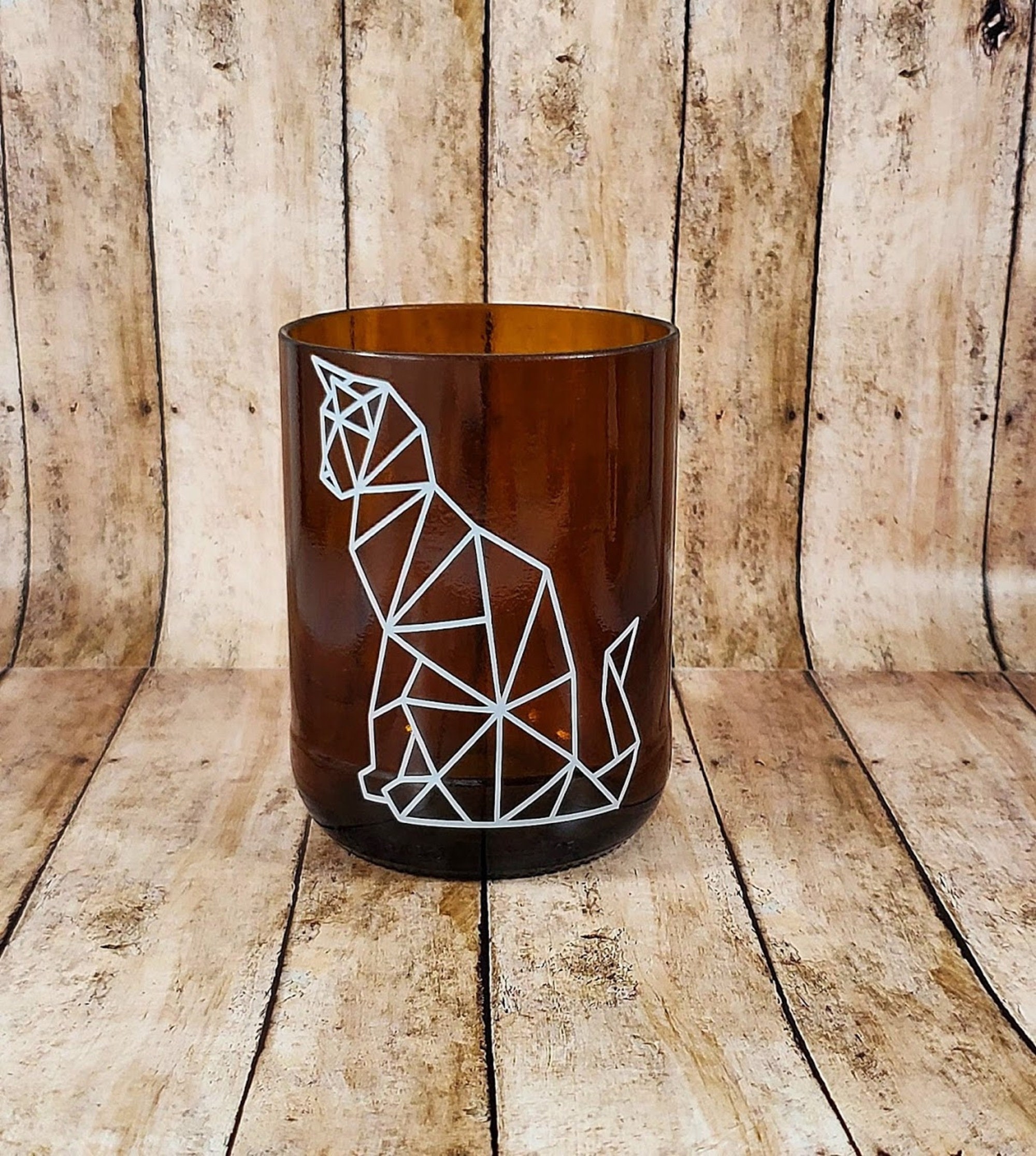 Modern Cat glass and Drinkware sealed