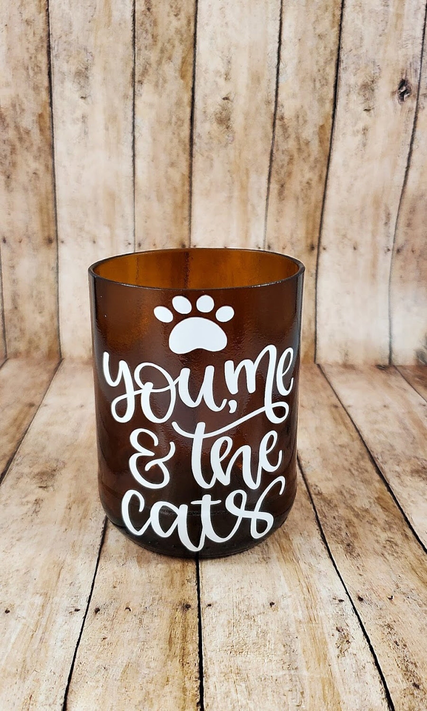 Cat Lovers! Glass Drinkware (sealed)