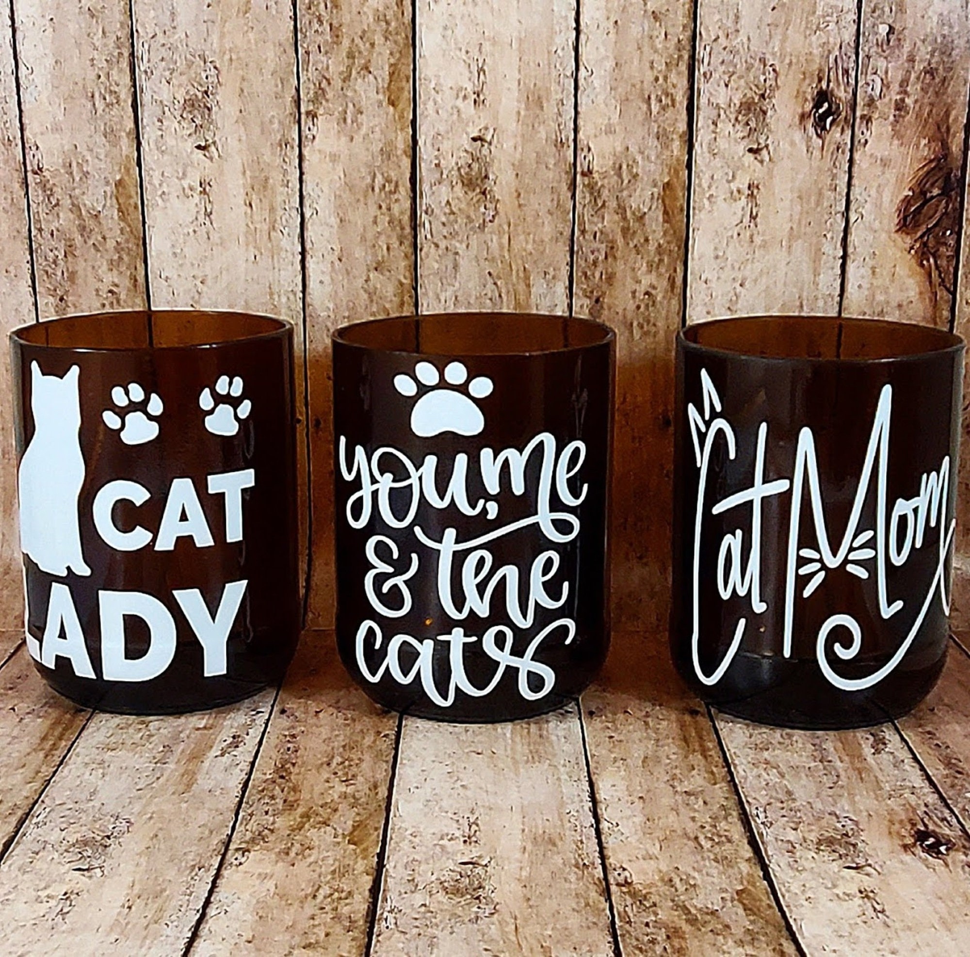 It's all about cats glass tumbler set (SET OF 3) SEALED