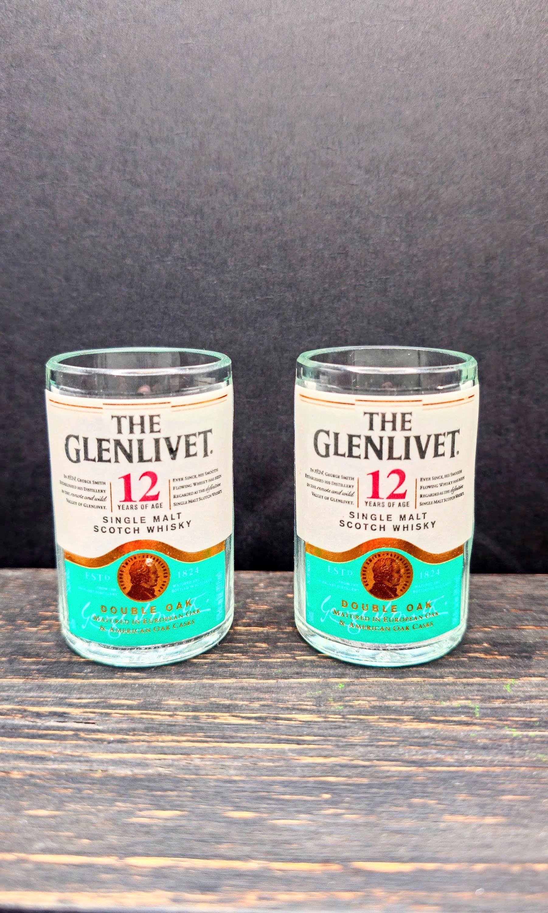 Set of Glenlivet 12 Shot glasses