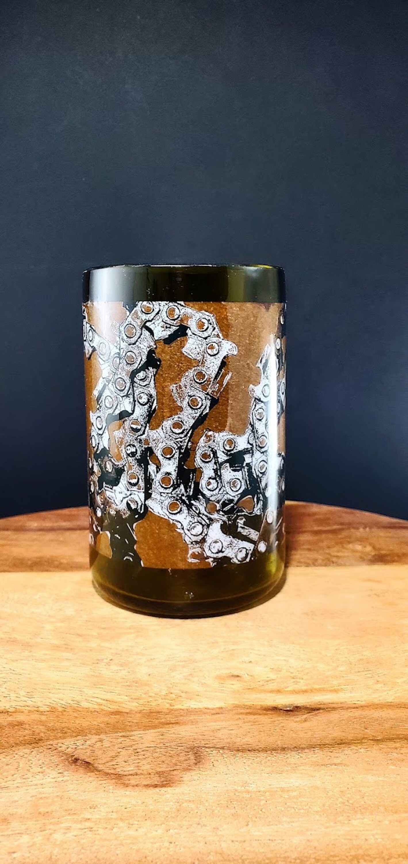 Nuys ans Bolts Drinkware Glass by Herman Story