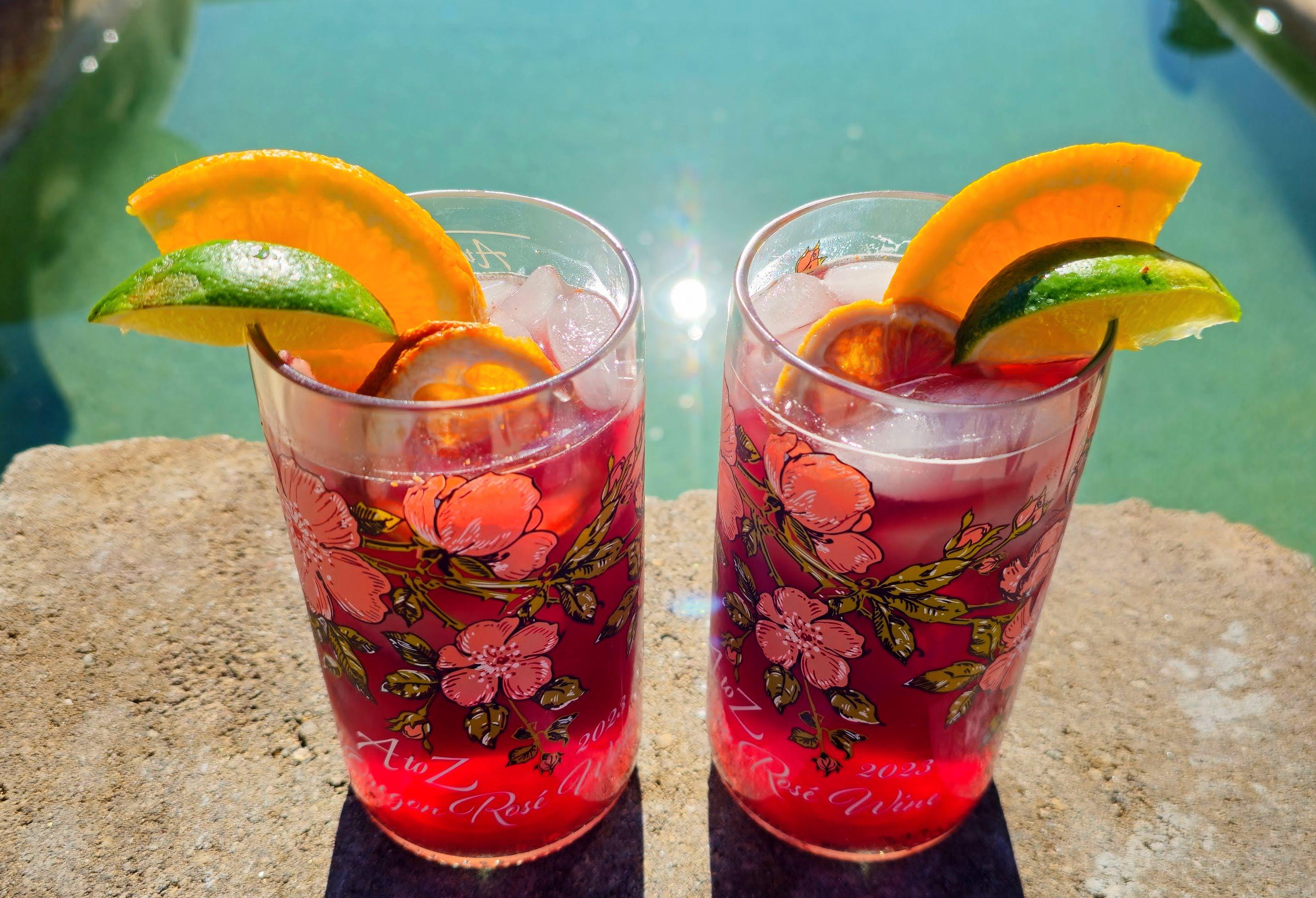 Vintage Floral Glass Tumblers set - Thumbnail 3