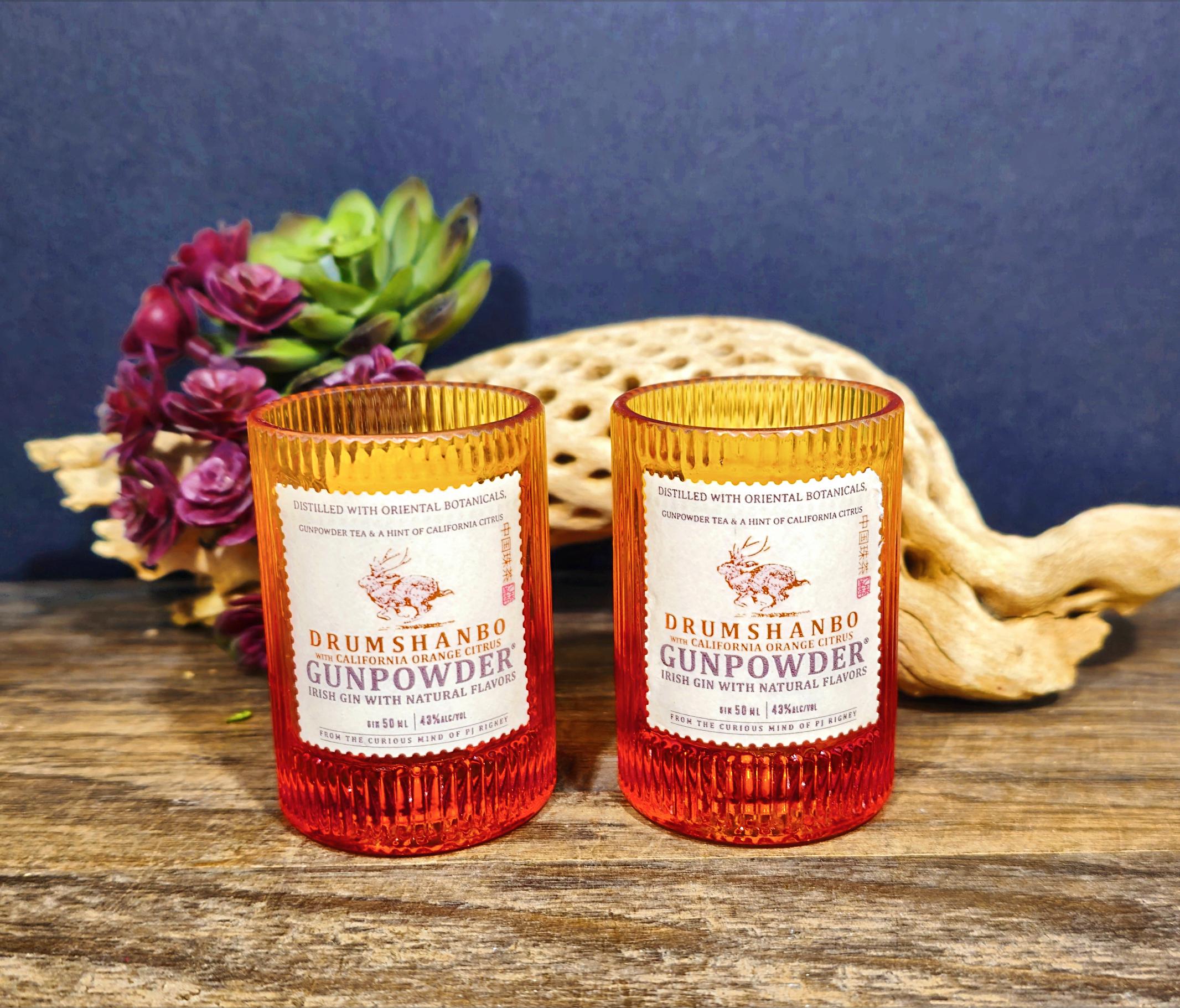 Set of Orange Gin Shot glasses - Thumbnail 2