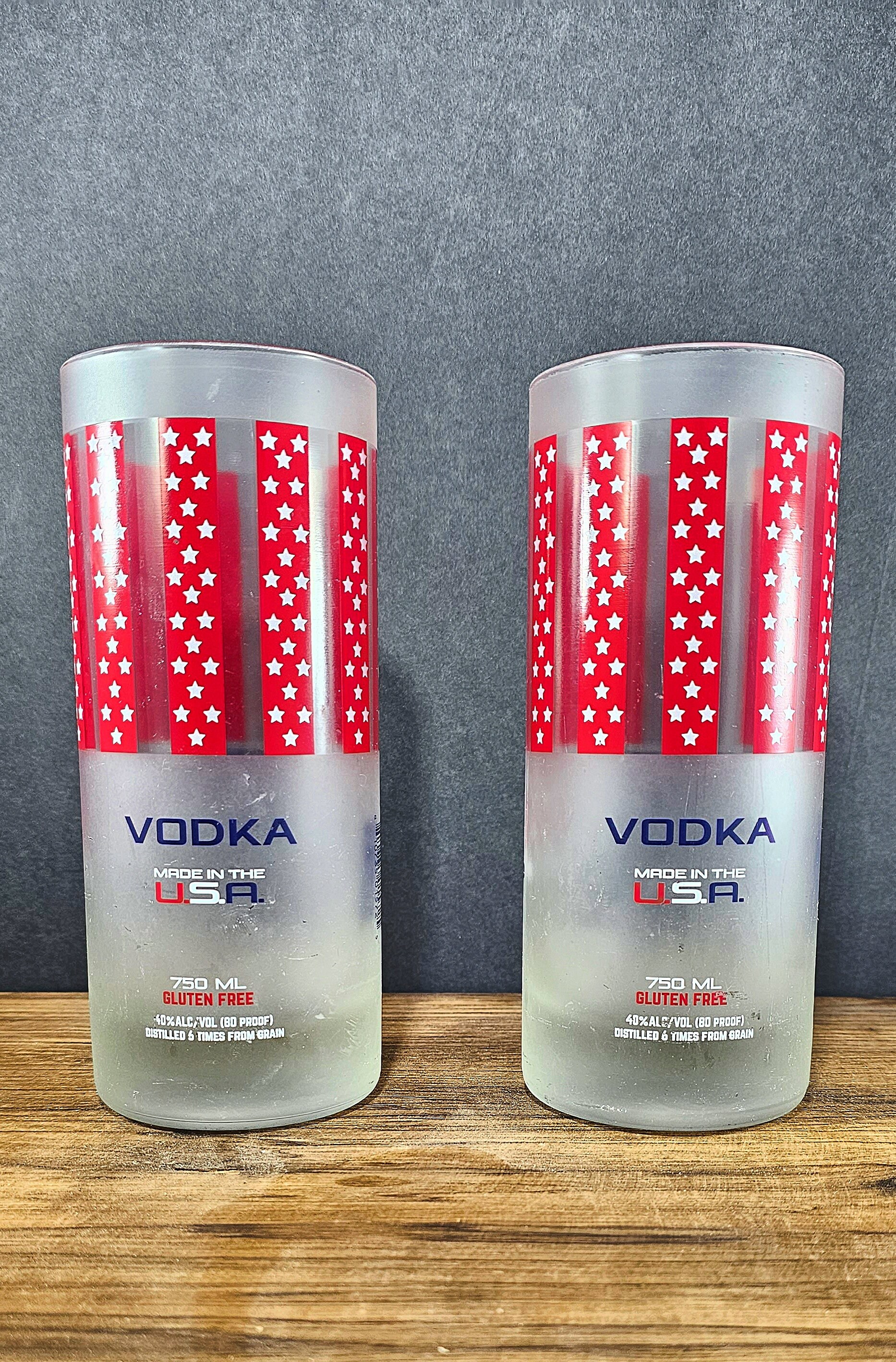 U.S Vodka Fifty States Drinkware Vodka Glasses