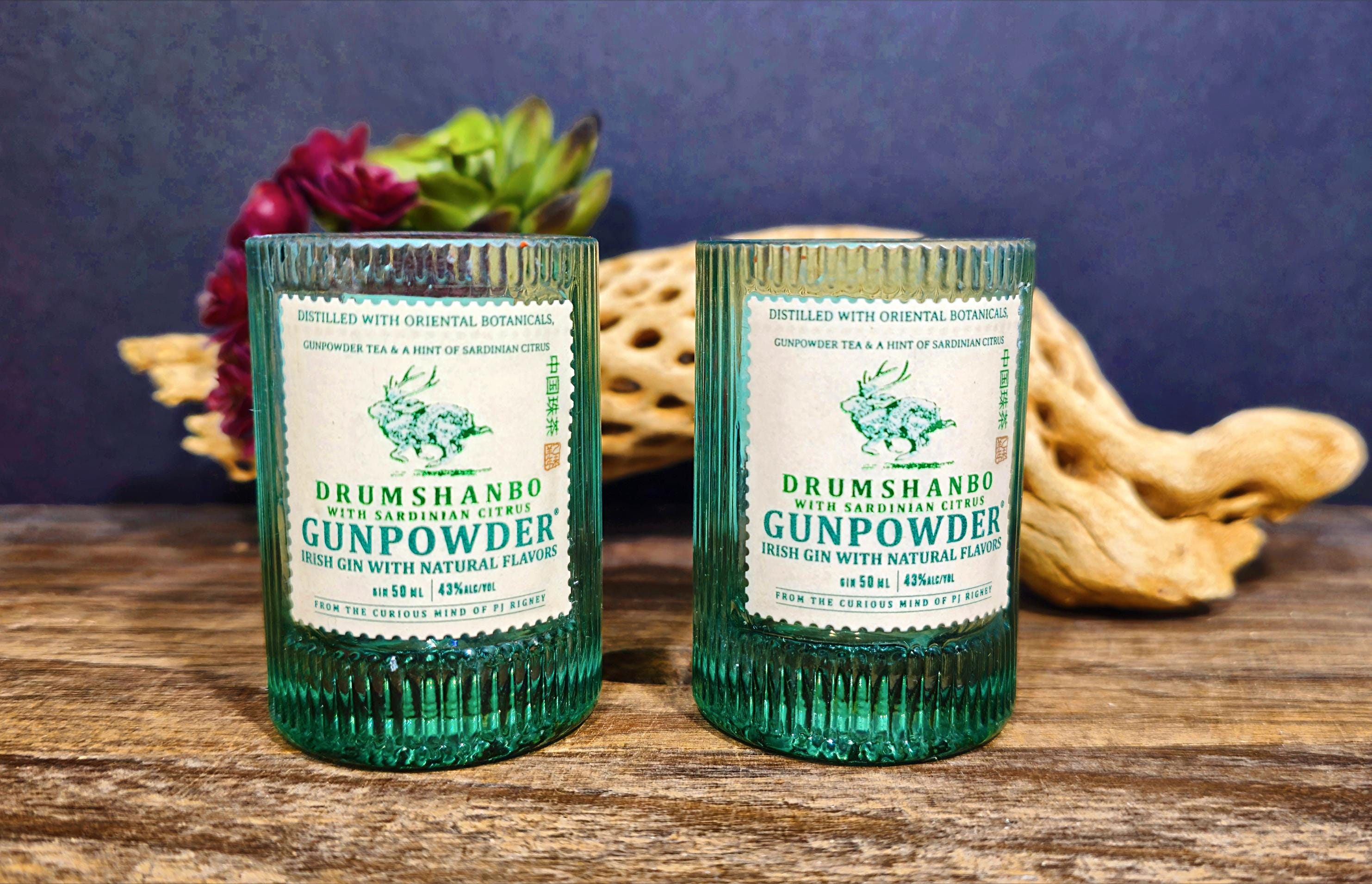Set of Irish Green Gin Shot glasses
