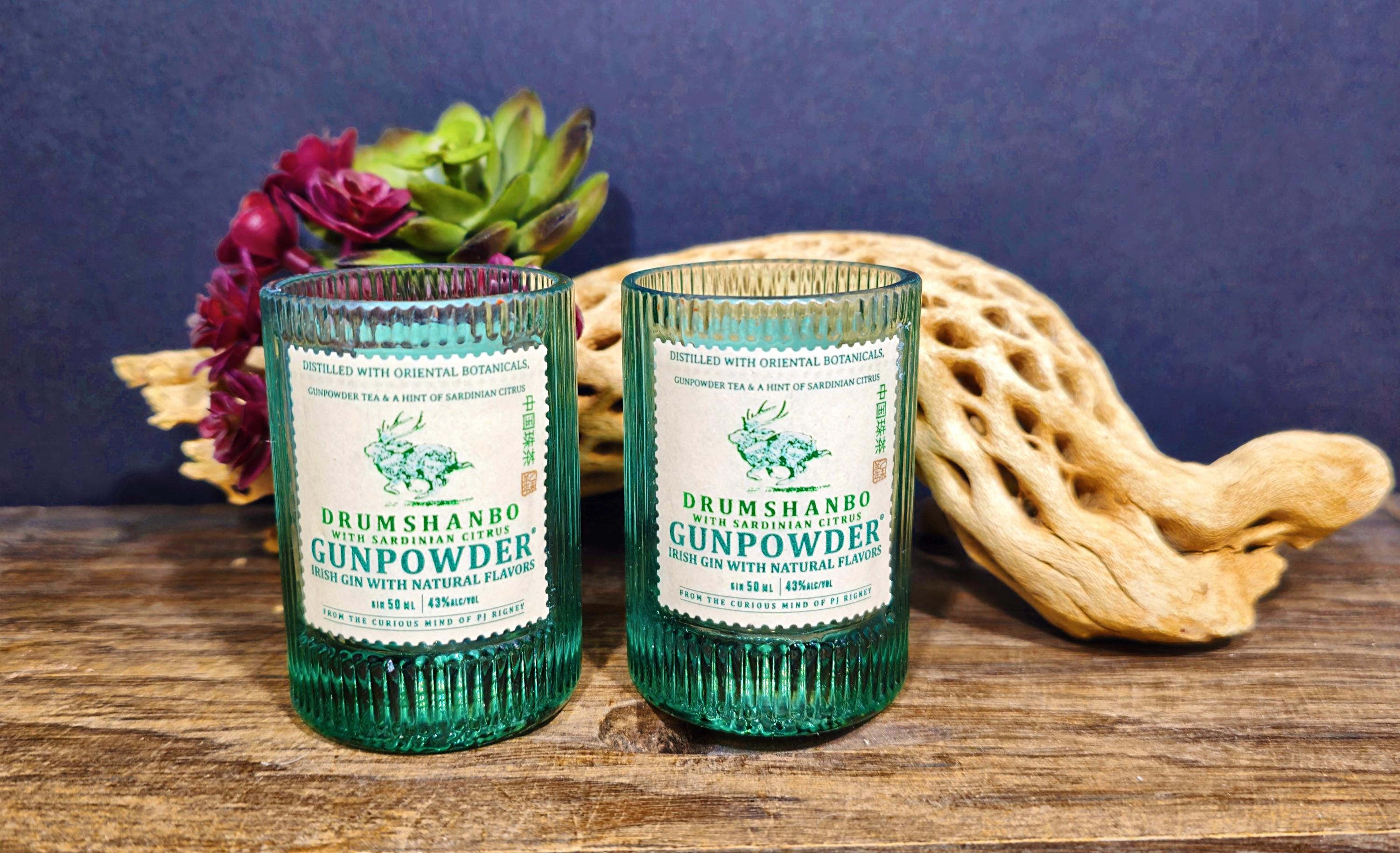 Set of Irish Green Gin Shot glasses - Thumbnail 2