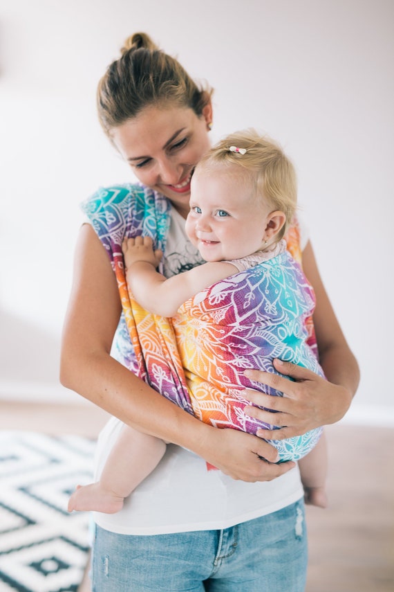 baby wearing wraps