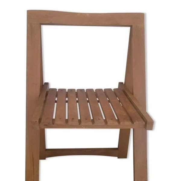 Chaise pliante en bois Aldo Jacober