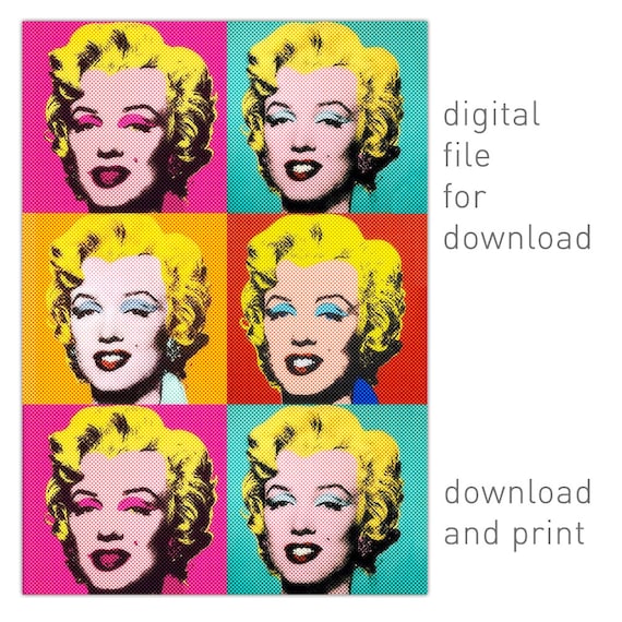 大幅値下げアンディウォーホル・マリリン 　希少ヴィンテージポスター 大幅値下げアンディウォーホル・マリリン 希少ヴィンテージ