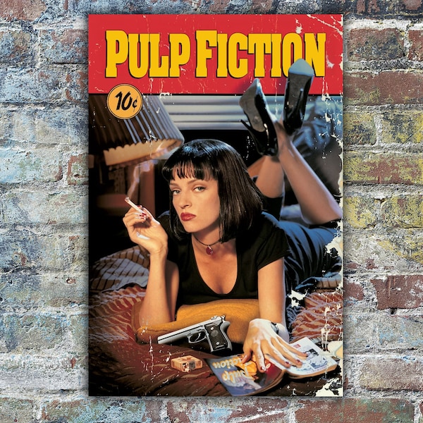 Pulp Fiction Filmposter in verschiedenen Größen