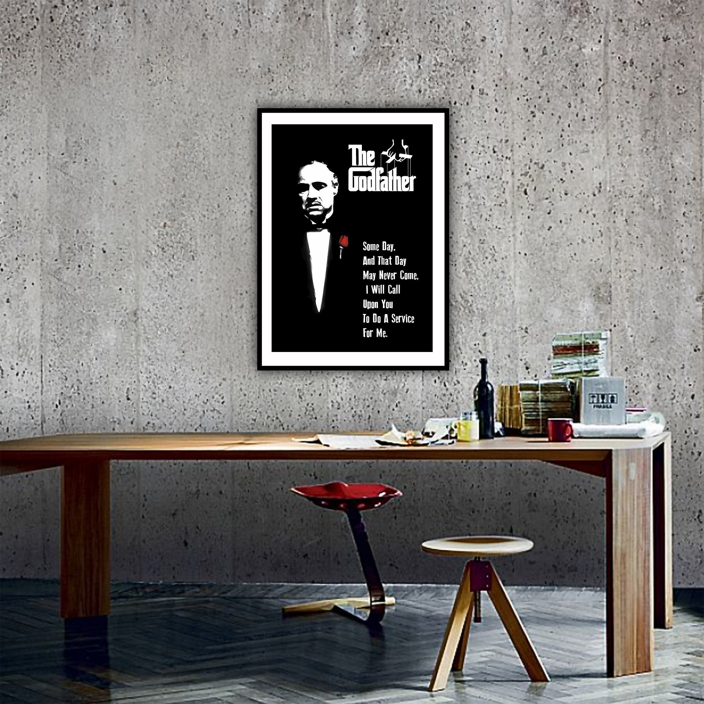 The Godfather, Movie Quotes, Memorable Quotes, Poster - Etsy