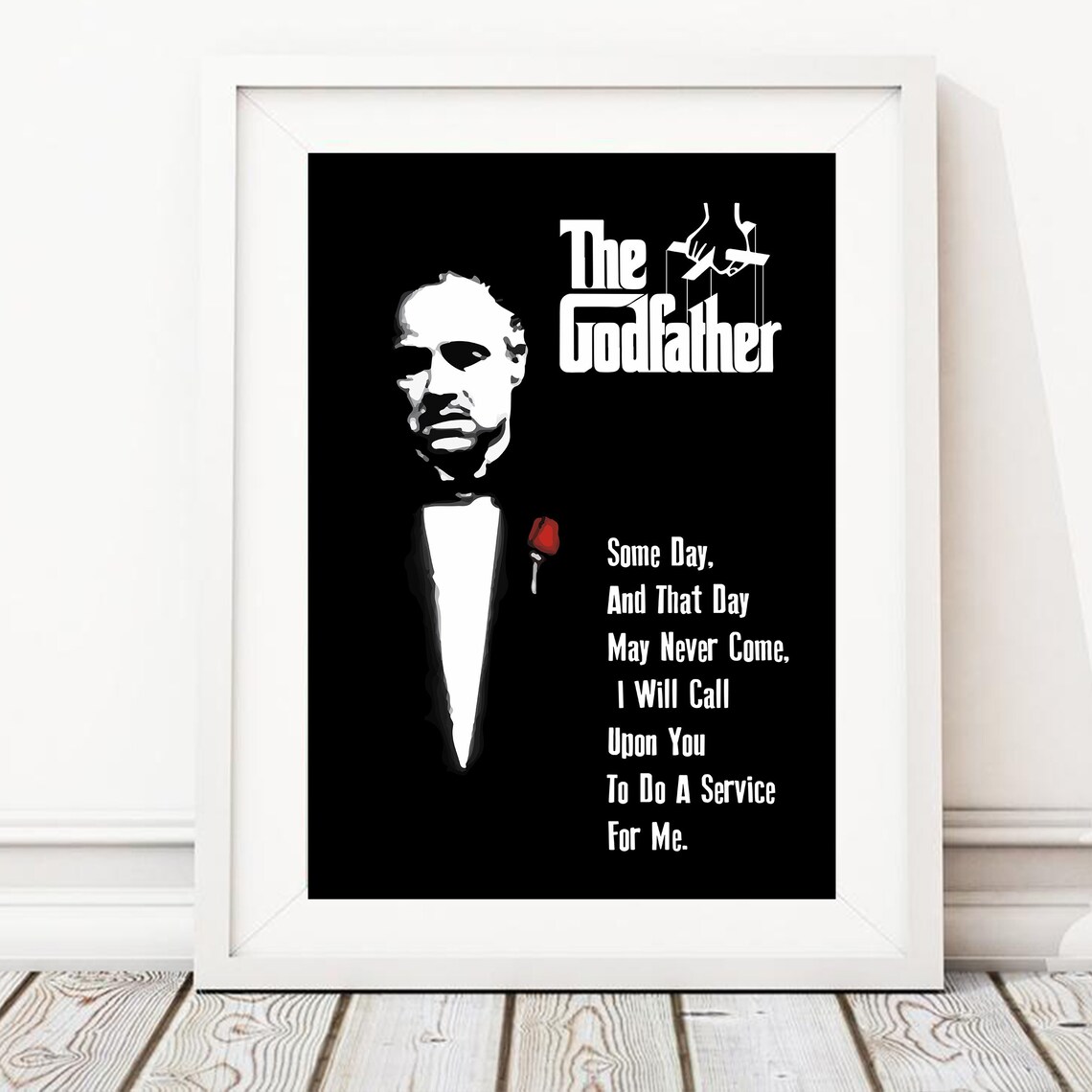 The Godfather, Movie Quotes, Memorable Quotes, Poster - Etsy