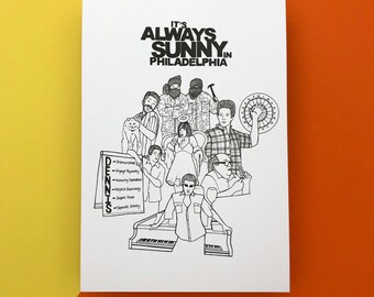 Always Sunny - A5 & A4
