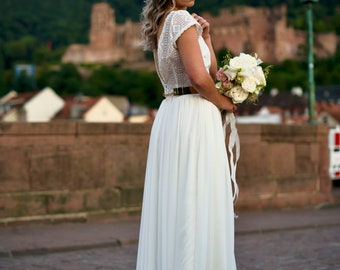 Neu!Einzigartiges Brautkleid Hochzeitskleid aus Atelier Modell Julia