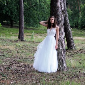 Neu Vintage Brautkleid aus Atelier Bild 6