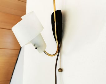 applique murale rockabilly vintage des années 50 en laiton