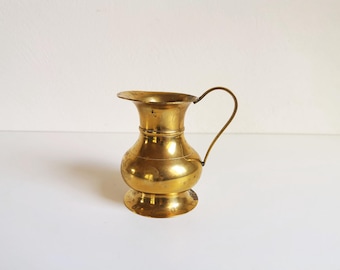 Jarro / jarro / vaso de latão vintage