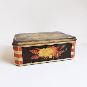 grande boîte de conserve Eduscho vintage