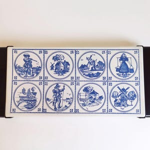 Vintage enamel electric warming tray