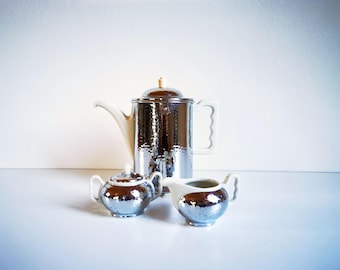 Service thermos à café / thé de WMF / Bauhaus / Style Art déco