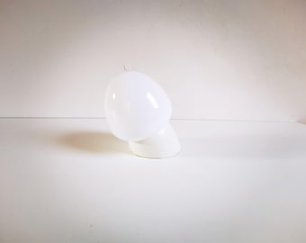 Applique murale vintage en forme de globe opale des années 50