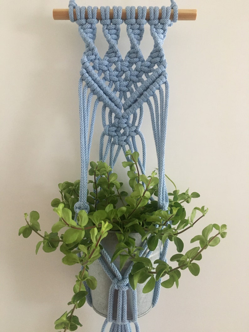 Macrame Plant Pendant Wall Hanging Planter Wall Plant Etsy