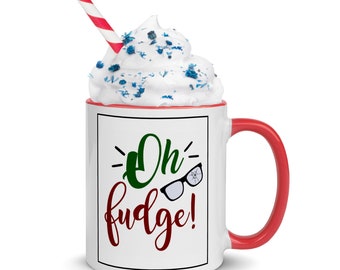 FUN Oh Fudge Christmas Story Coffee Mug!! Funny A Christmas Story Mug just in time for Christmas!!