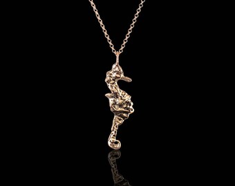 Seahorse Necklace - Silver