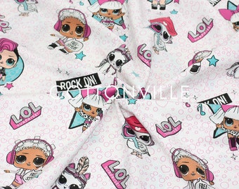 lol dolls cotton fabric