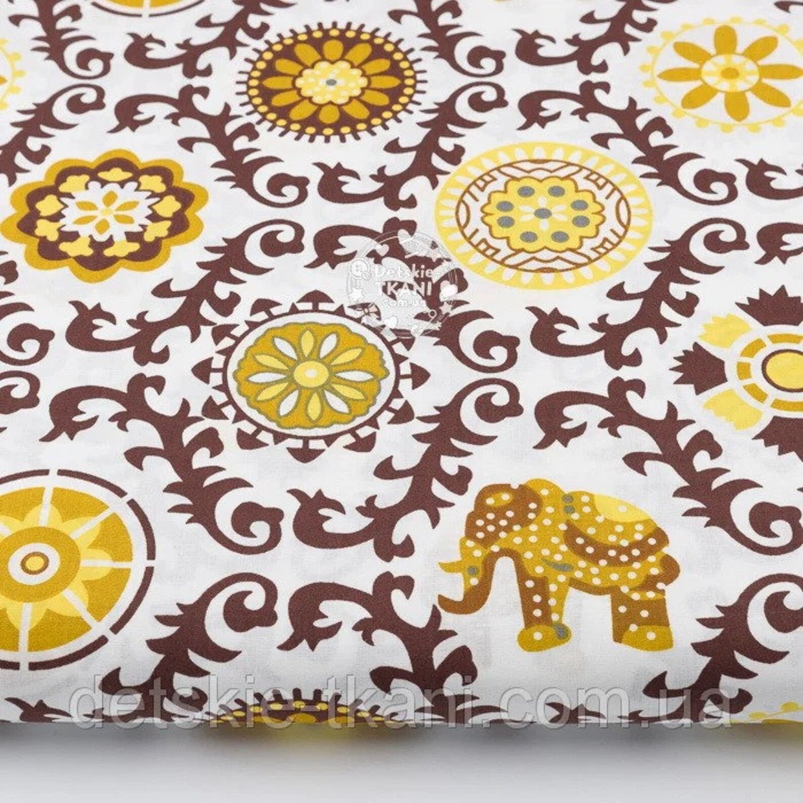 Cotton Elephant FabricElephant Fabric by the yardBaby Etsy