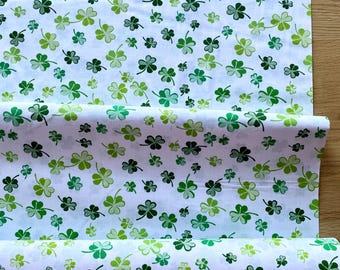 100% katoenen klaver, St. Patrick's Day Nursery, tuinprint