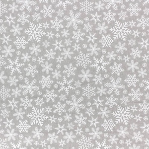 Christmas Fabric By The Yard, Snowflake fabric,Christmas ornament, Christmas print,Holiday Fabric,Quilting Fabric,Christmas gift,QUILTING