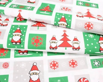 Christmas Fabric by the Yard,christmas Fabric, Christmas Gnomes