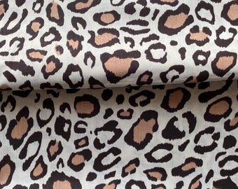 Tessuto pantera, tessuto tagliato su misura, stampa leopardata, tessuto con animali, tessuto per bambini, tessuto per neonati, tessuto di cotone, giaguaro, stampa leopardata, tessuto ghepardo