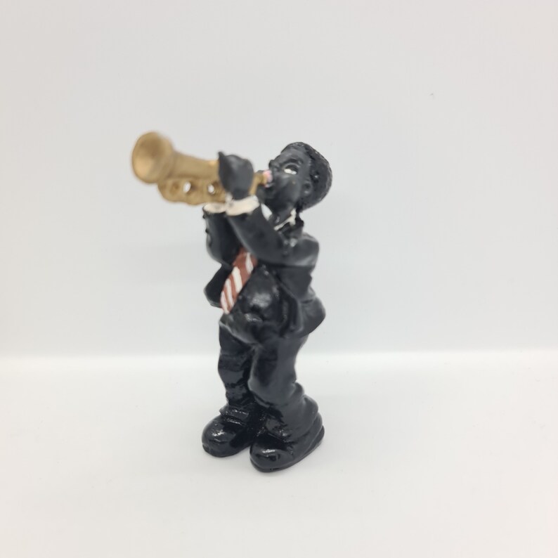 Vintage Ceramic Jazz Musicians Figurines Small Collectable Etsy