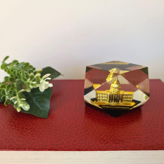 Miniature Washington DC Capitol, Acrylic USA Miniature