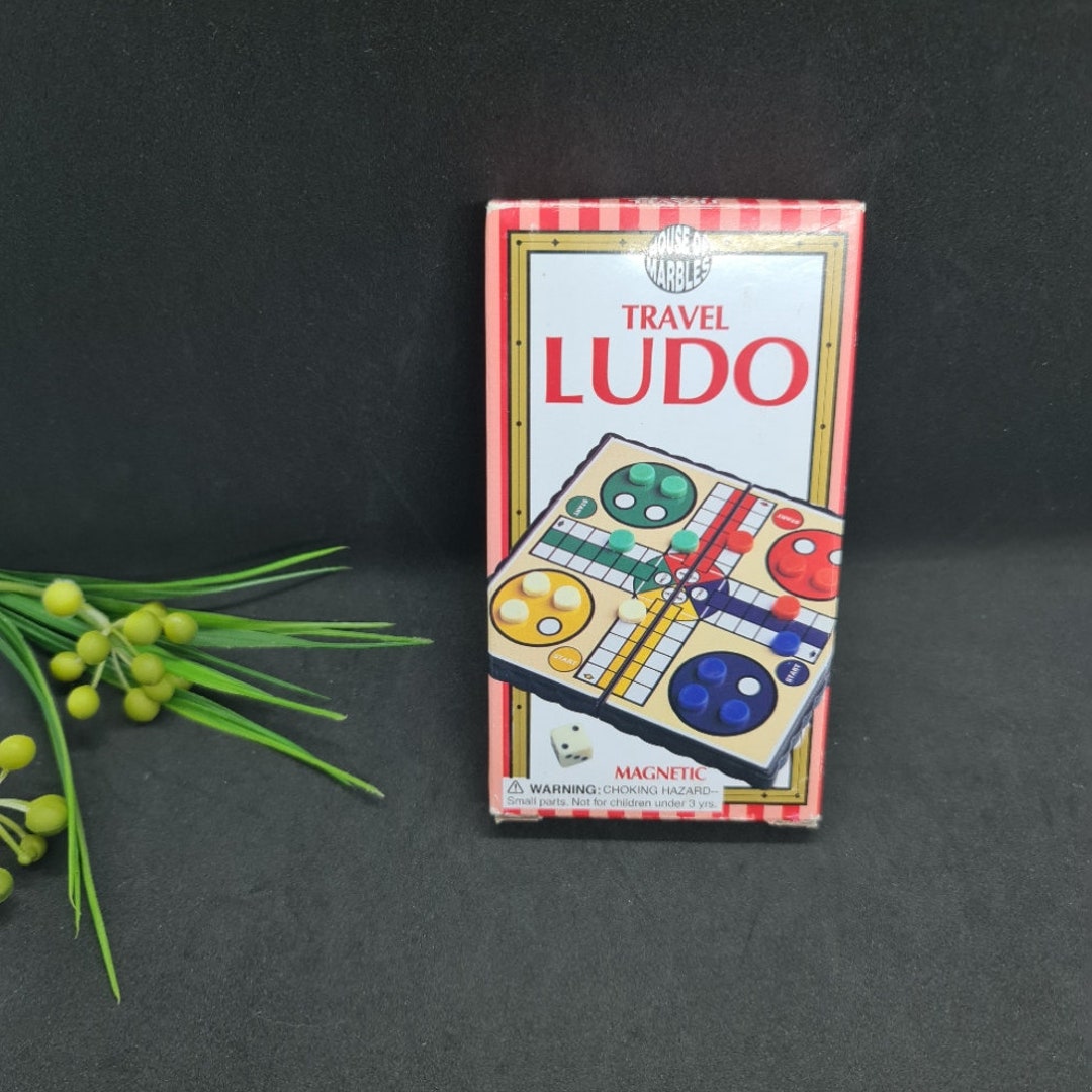 Travel LUDO Board Game Small Board Game Brand New Never Etsy