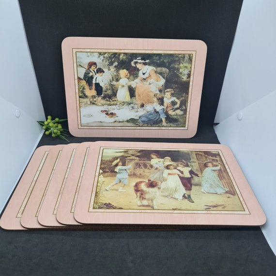 Jason place mat  6点セット Set of 6 Jason New York Botanical Garden Olive Hard Cork
