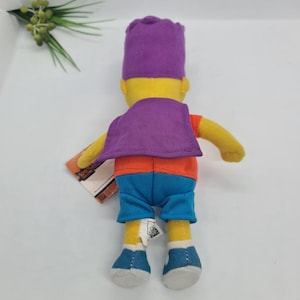Bartman Bart the Simpsons Plush Toy, 2005 Stuffed Toy, Tag Still