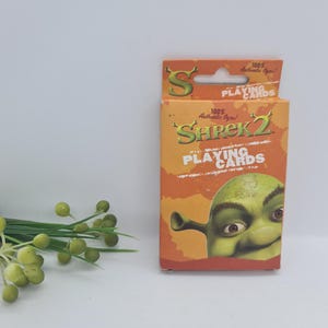 Shrek 2-speelkaarten, complete set vintage 2004, Hunter Leisure Australia-kaartspel, geweldig cadeau