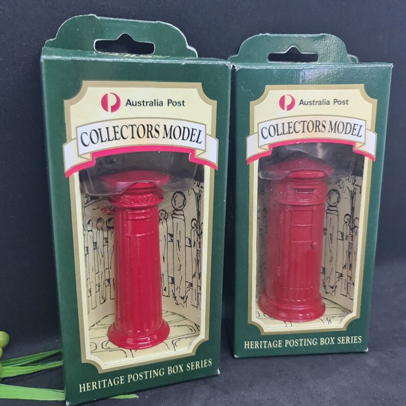 Model Post Box Model Post Box Die Cast Models Australia Post 1995 Vintage Heritage ...