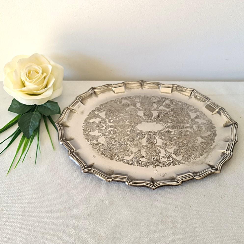 Ranleigh silver tray - Etsy 日本