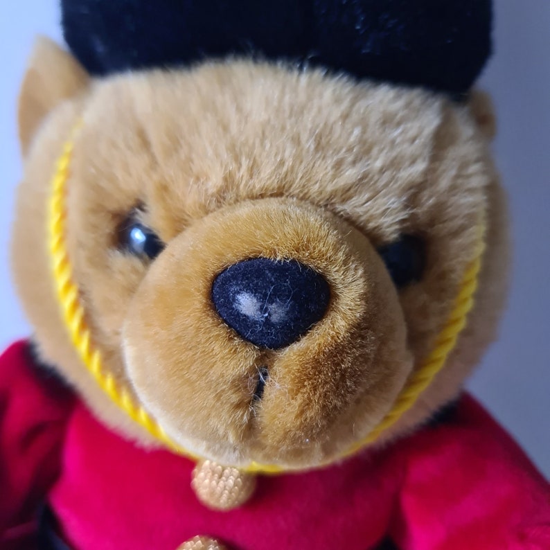 King or Queen Guard Teddy Bear, Royal English Sitting Bear Plush Toy