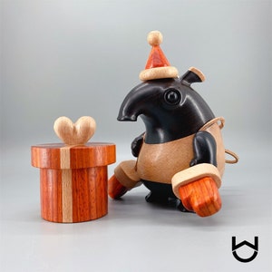 Wooden tapir/Handmade gift/Home decoration
