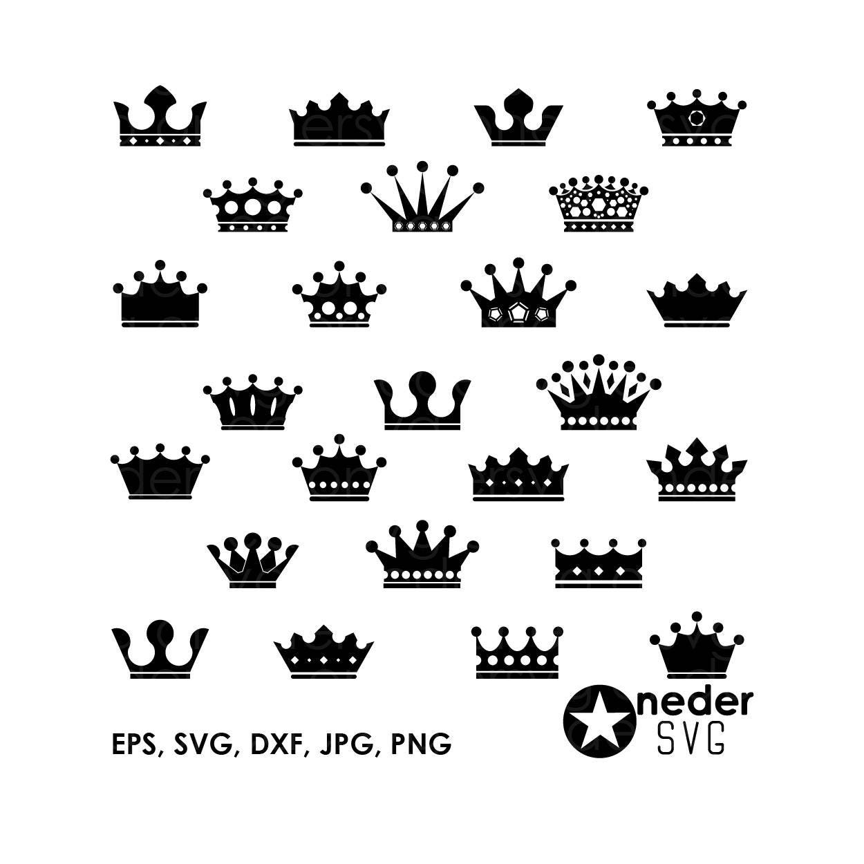 Download Crown Svg Princess Crown Svg Crowns Svg Tiara Svg Crown | Etsy