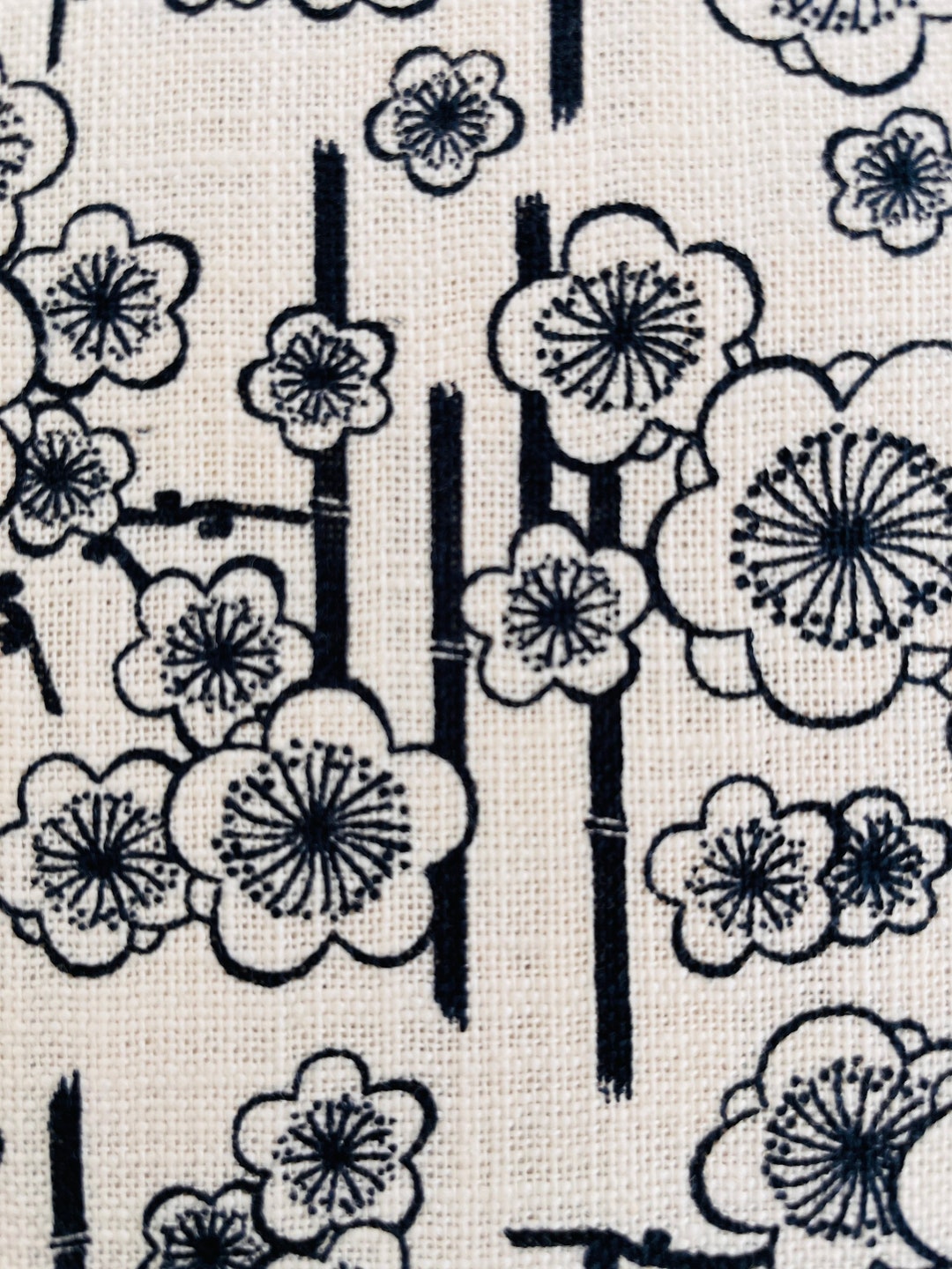 Nara Homespun Traditional Japanese Wagara Sakura Blossom With Etsy